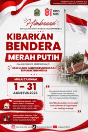 Edaran Pedoman Peringatan HUT ke-81 Kemerdekaan Republik Indonesia